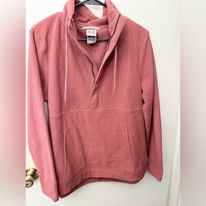 Pink Pullover Sweatshirt